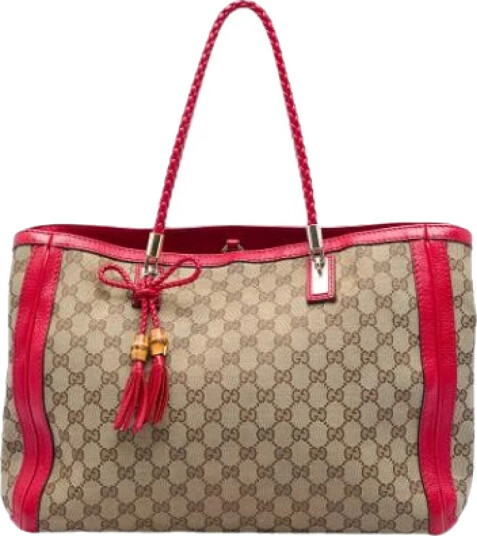 Gucci Vintage Dame Beige