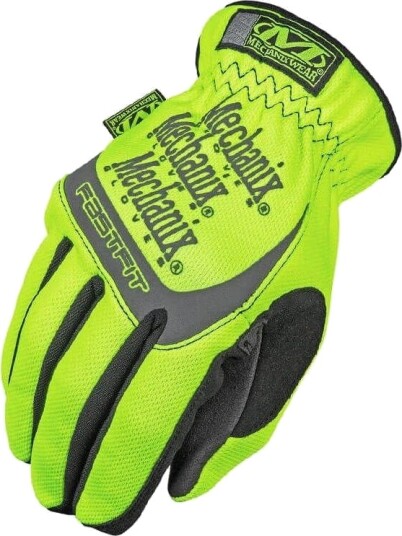 Mechanix Wear Mechanix Wear Hi Viz Fastfit Gloves Yellow S
