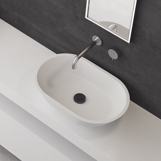 Pulcher Servant Mood Two 58 58x38 Matt Hvit SolidTec
