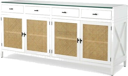 Bahamas Dresser Piano White