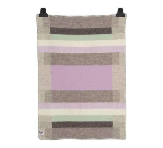 Røros Tweed Mikkel babypledd grå 67x100 cm