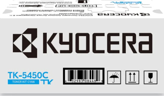 Kyocera Toner TK-5450C Cyan (3.200 sider) Original Kyocera Toner TK-5450C Cyan (3.200 sider) Original