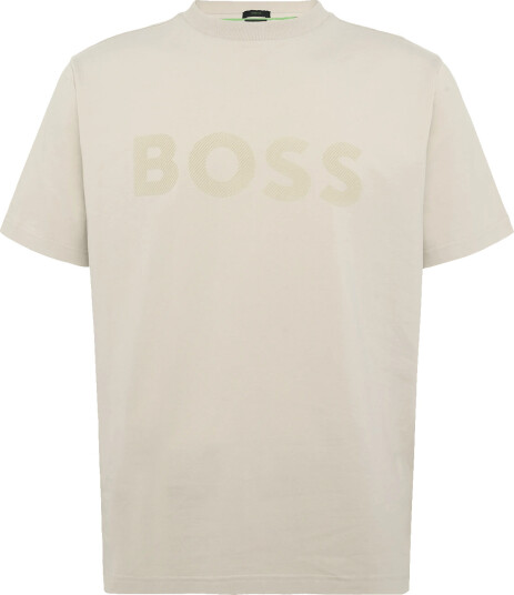 BOSS Ts_Iconic Logo Beige M