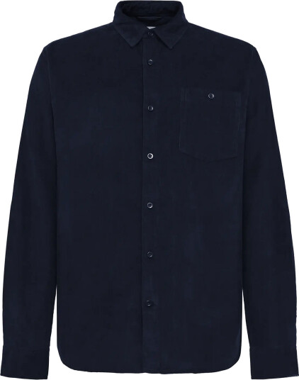 Knowledge Cotton Apparel Dune Regular Corduroy Shirt Navy L