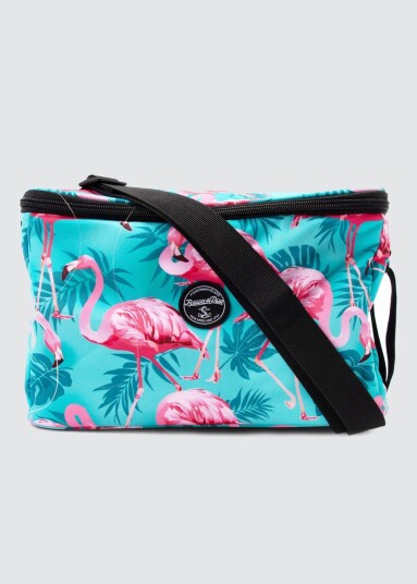 Blount & Pool Tropical Cool Bag Turquoise Flamingo Onesize Herre Blount & Pool Tropical Cool Bag Turquoise Flamingo Onesize Herre