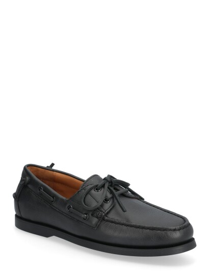Polo Ralph Lauren Leather Merton Boat Cs Bts Black 43