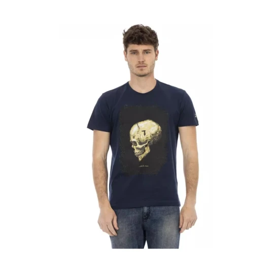 Trussardi Herre Topper Blå 2XL