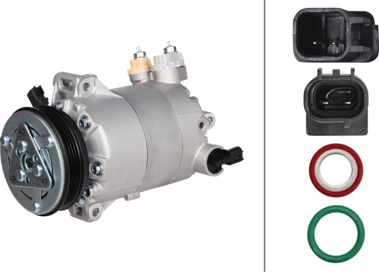 HELLA 8FK 366 202-721 AC-kompressor