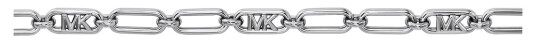 Michael Kors Premium Halskjede Messing Sølvbelagt MKJ828400040