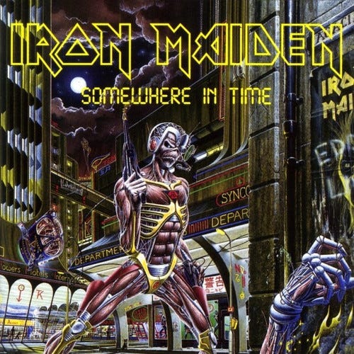 Iron Maiden Somewhere In Time LP/Vinyl Iron Maiden Somewhere In Time LP/Vinyl