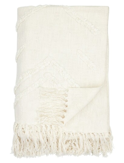 Boel & Jan Throw Tovhult White 130X170CM