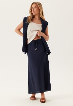 VERO MODA Vmpalina Long Skirt Navy Blazer S