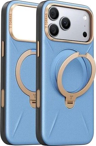 Torras Ostand Q3 VegSkin - blue - iPhone 18 Pro Max