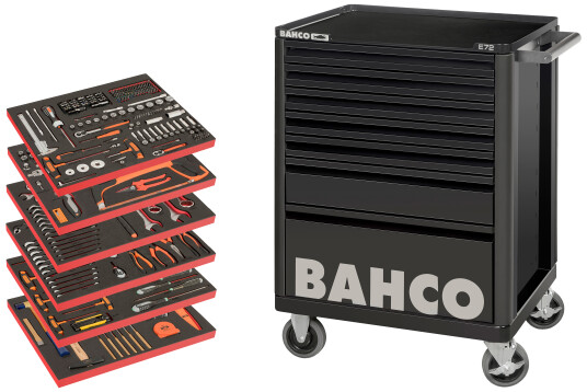 Bahco Verktøyvogn LARGE 26" Med 360 Deler Verktøy Bahco Verktøyvogn LARGE 26" Med 360 Deler Verktøy