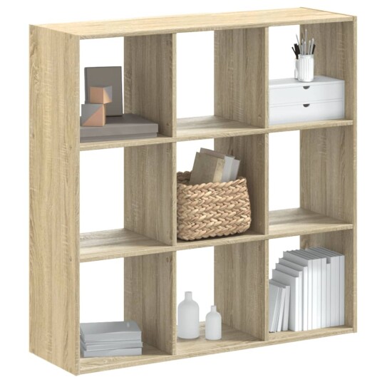 Bokhylle sonoma eik 102x32x102 cm konstruert tre Bokhylle sonoma eik 102x32x102 cm konstruert tre