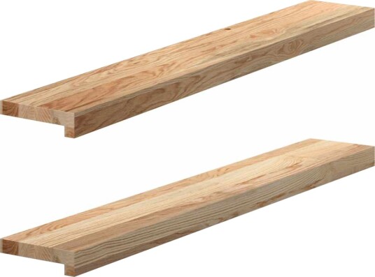 Vinduskarmer 2 stk Ubehandlet 100x15x2cm Heltre Eik Vinduskarmer 2 stk Ubehandlet 100x15x2cm Heltre Eik