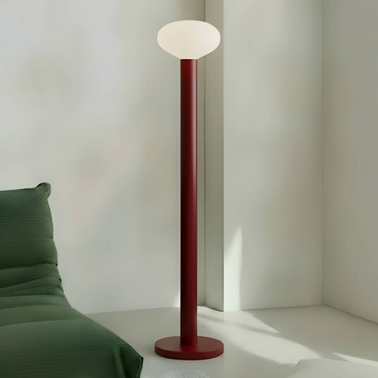 Designer gulvlampe Flo ALDEX Rød Stue / spisestue Metall Skandinavisk