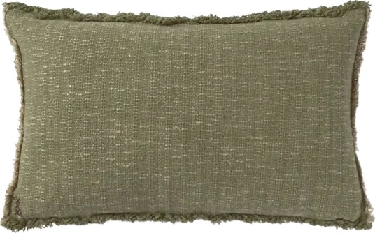 Lorena Canals Handloom Rectangular Cushion Kaki Khaki green 30X 50CM Lorena Canals Handloom Rectangular Cushion Kaki Khaki green 30X 50CM