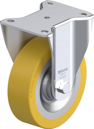 Blickle 45351 Bh-Seth 160K Fast Hjul, Hjuldiameter 160 Mm, Bæreevne (Maks.) 700 Kg, 1 Stk