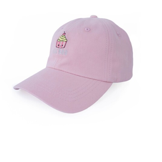 Lil" Boo Pink Cupcake Dad Caps S