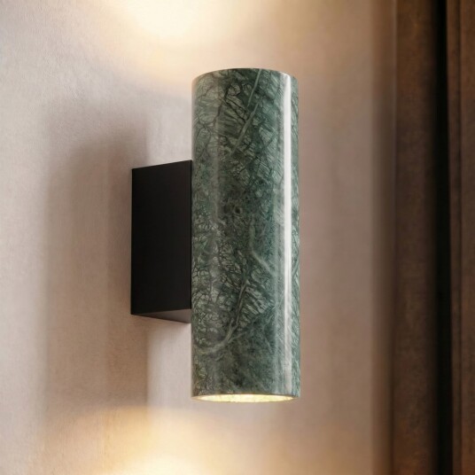 Vegglampe Lucande Tavira dimmbar Grønn Stue Marmor Moderne 7 23 Grønn
