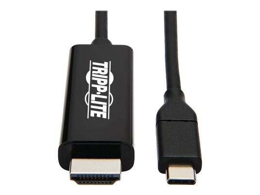 TRIPP LITE USB C to HDMI Adapter Cable USB 3.1 Gen 1 4K M/M USB-C Black 6ft - video/lydkabel - HDMI / USB - 1.8 m