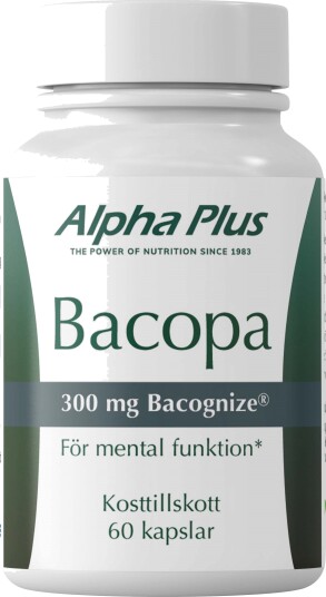 Alpha Plus Bacopa 60 stk Alpha Plus Bacopa 60 stk