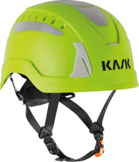 KASK PRIMERO AIR Vernehjelm Hi-Vis gul, Hodebeskyttelse
