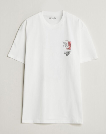 Carhartt WIP Playing Cards T Shirt White Carhartt WIP Playing Cards T Shirt White
