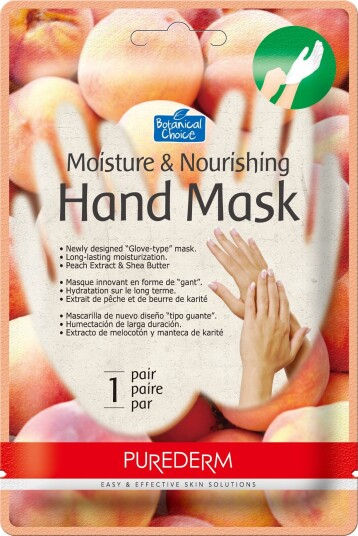 Purederm Moisture & Nourishing Hand Mask Peach 30 ml Purederm Moisture & Nourishing Hand Mask Peach 30 ml