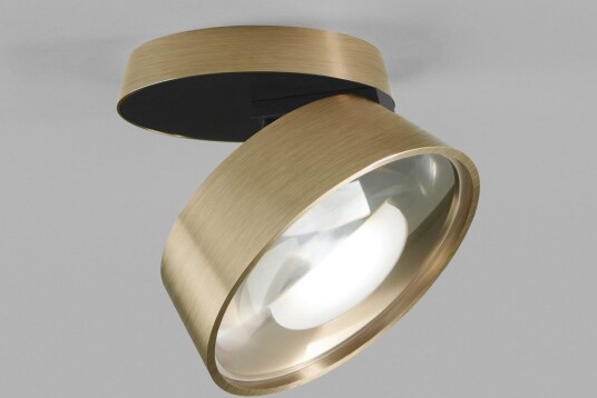 Taklampe LIGHT POINT Vantage 1+ dimmbar Gull / Messing Stue Aluminium Design 7.4 Gull / Messing