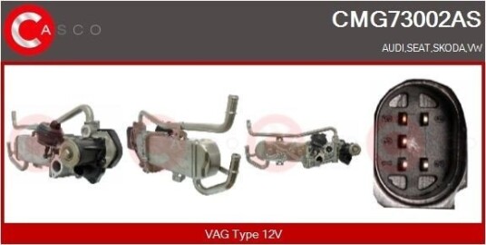 EGR-modul CASCO CMG73002AS