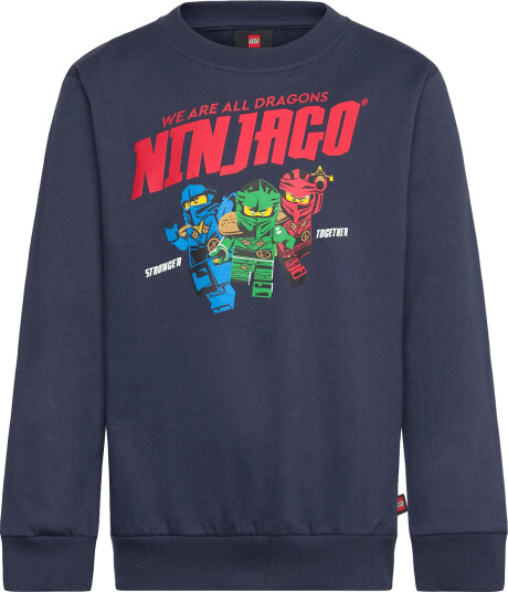 Lego Wear Lego® Ninjago® Sweatshirt   Lwsaku 703   Navy   98