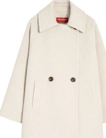 Max Mara Studio Dame Frakker Beige M,