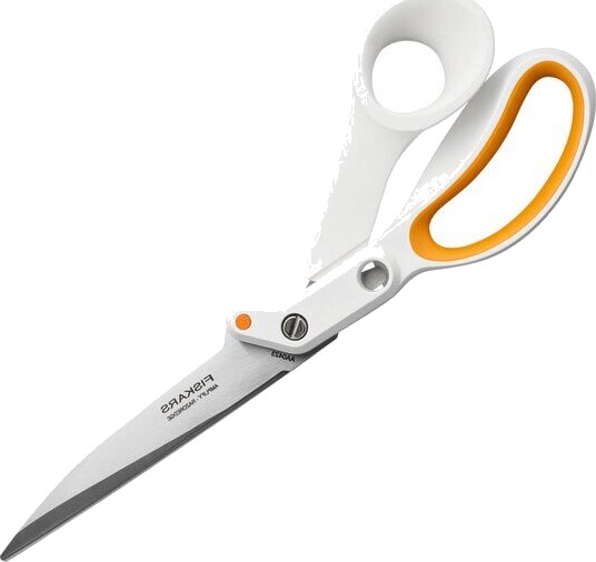 Fiskars Amplify stoffsaks 25 cm oransje/hvit