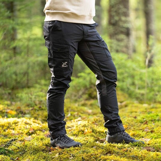 Revolutionrace Rambler Lightweight Pro Pants Herre Black 2XL Turbukse & Fritidsbukse