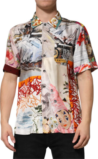 Dolce & Gabbana Herre Skjorter Flerfarget M,