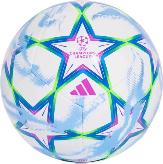 adidas Fotball UCL Training Hvit/PURBUR/GLOBLU Str. 5