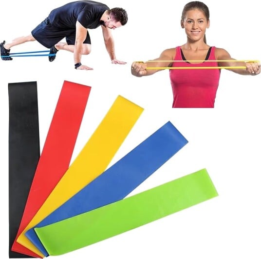 5-Pak Treningsstrikk / Treningsbånd – Trening 5-Pak Treningsstrikk / Treningsbånd – Trening