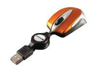 Verbatim Go Mini Optical Travel Mouse - mus - USB - vulkanoransje Verbatim Go Mini Optical Travel Mouse - mus - USB - vulkanoransje