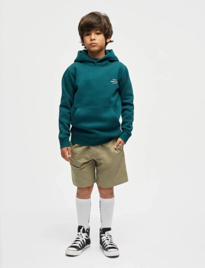 Mads Nørgaard Standard Hudini Sweatshirt Green 176 Mads Nørgaard Standard Hudini Sweatshirt Green 176