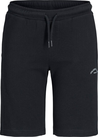 Jack & Jones Jpstgordon College Sweat Shorts Mid Jnr Black 176 Jack & Jones Jpstgordon College Sweat Shorts Mid Jnr Black 176