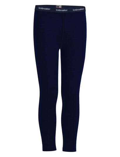 Icebreaker Kids 260 Tech Leggingsmidnight navy 6 år
