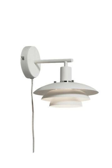 Epsilon vegglampe Hvit Epsilon vegglampe Hvit