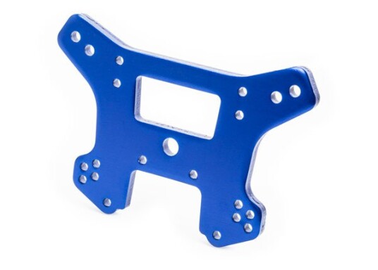 Traxxas 9539 Shock Tower Front Alu Blue Sledge
