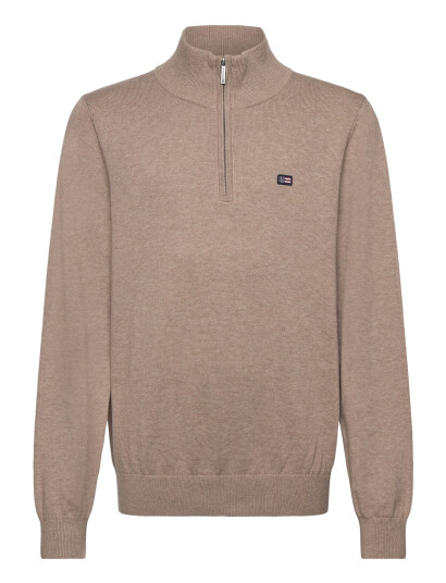 Lexington Clothing Freddy Cotton Half Zip Sweater Beige 146 152 Lexington Clothing Freddy Cotton Half Zip Sweater Beige 146 152