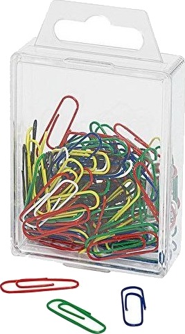 Wedo Wedo 901 244299 Metall Assorterte Farger 27 Mm Pvc 100 Stykker