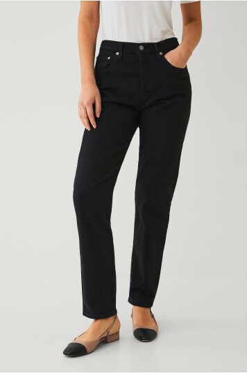Levi's Jeans 501 Crop Svart