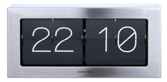 Karlsson Boxed Flip XL Bordklokke KA5642ST Unisex Kvarts urverk