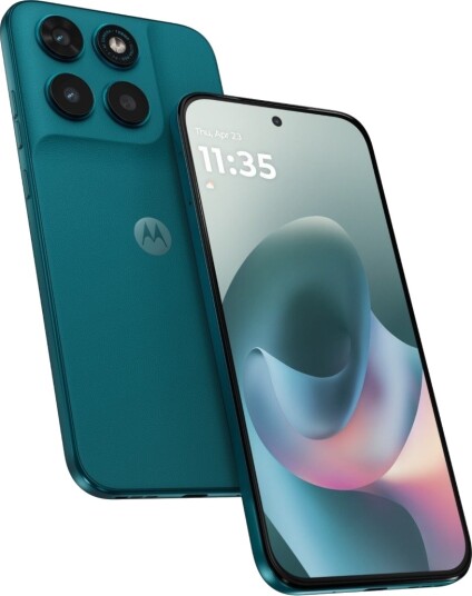 Motorola Moto G77 - 5G Smarttelefon - Dobbelt-Sim - Ram 8 Gb / Internminne 128 Gb - Microsd Slot - Oled-Display - 6.8" - 2772 X 1272 Piksler (120 Hz) - 3X Bakkamera 108 Mp, 8 Mp - Front Camera 32 Mp - Pantone Dempet Gran